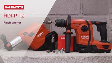 INTRODUCING HDI-P TZ flush anchor