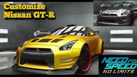 Customize "Nissan GT-R R35" | Need For Speed™ No Limits