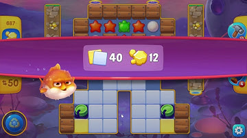 Fishdom 687 Hard Level - NO BooSTERS