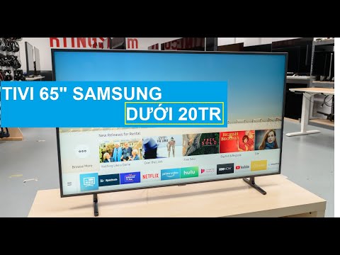 Hai mã Tivi Samsung 4K 65 inch giảm giá mạnh xuống dưới 20 triệu