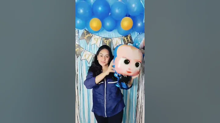 #shorts,Boss Baby Birthday Decoration Idea