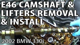 BMW E46 Remove & Install Camshafts DIY #m54rebuild 9
