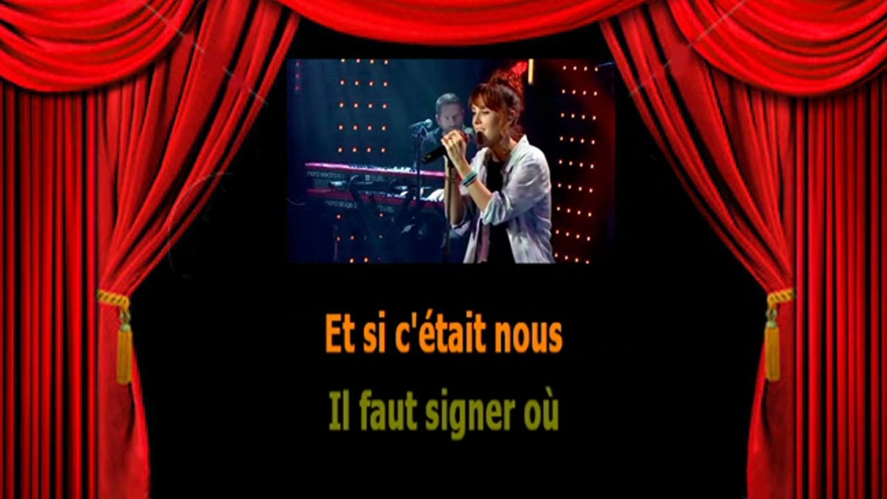 Karaoké Zaz Ce que tu es dans ma vie YouTube