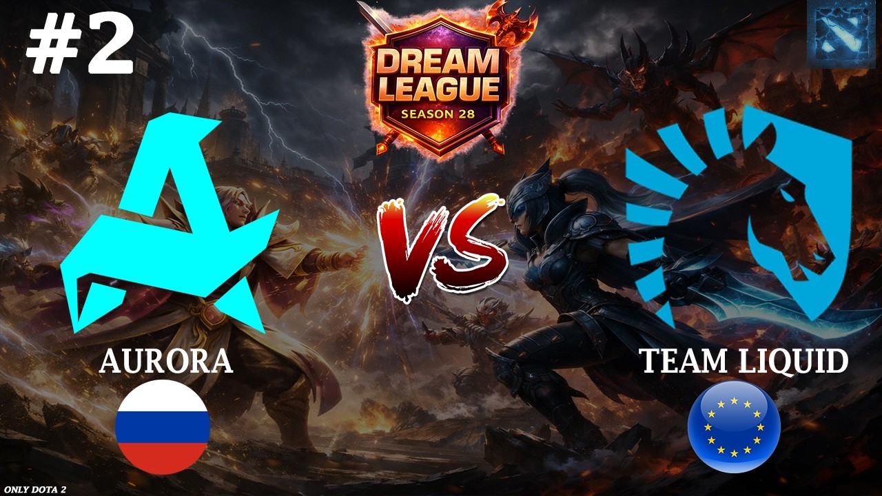 ЗОЛОТЫЕ КУПОЛА ДУШУ РАДУЮТ | Aurora vs Liquid #2 (BO3) DL S28