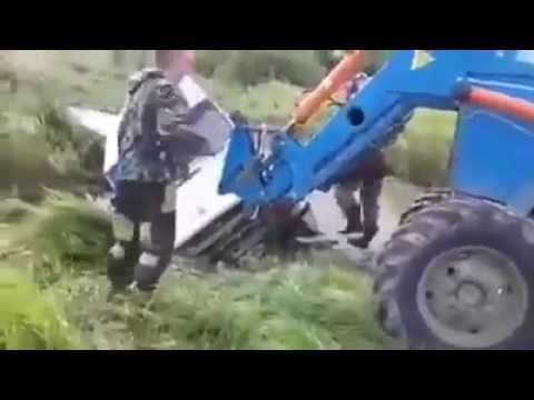Трактор вытащить машину