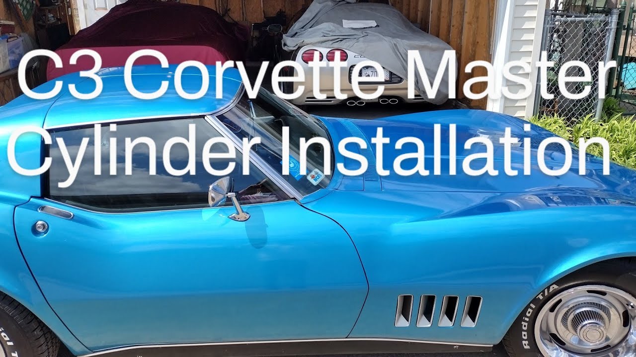 C3 Corvette Master Cylinder Replacement 
