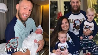 Conor McGregor and partner Dee Devlin welcome third child to the world after announcing birth o...