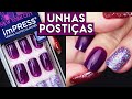 Tudo sobre UNHAS POSTIÇAS AUTOCOLANTES | Dicas para APLICAÇÃO e REMOÇÃO