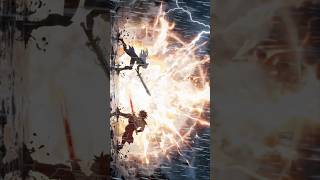 Animated Warrior Battle | Dark battlefield Heavy rain & thunder strikes | Created By Gemini ♊️✅