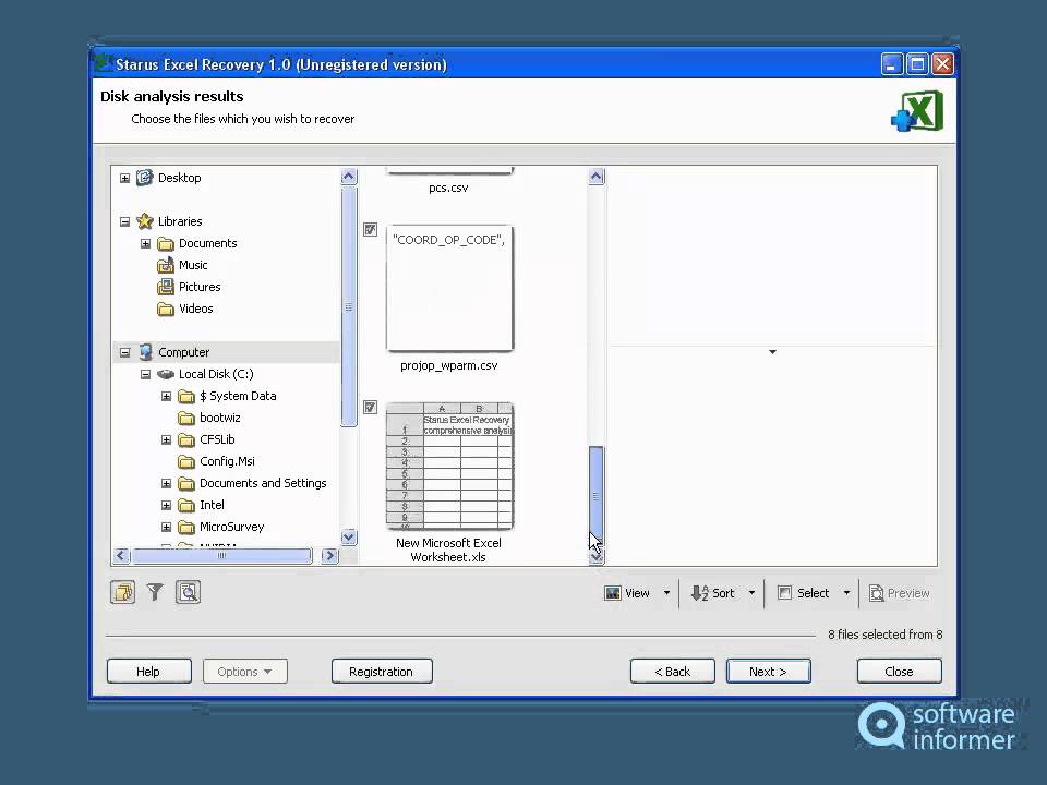 A quick look at Starus Excel Recovery