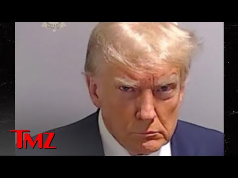 Donald Trump Mug Shot Released After Surrender in Georgia Election Case | TMZ TV