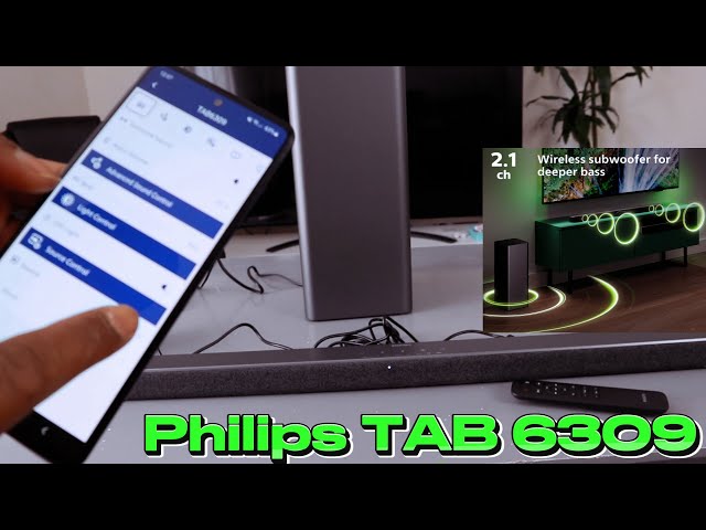 【新品未開封】PHILIPS Soundbar 2.1 TAB6309/11 Soundbar 2.1 TAB6309/37 | Philips