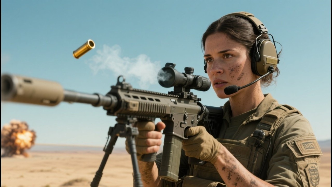 You Call That a Toy?That a Barrett50—The SEAL Commander Stood Frozen at Her 3,247m Record Shot