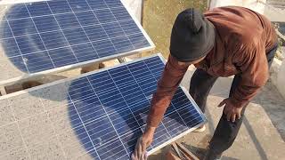 How to Clean Solar Penal - Hindi