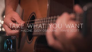 Post Malone - Take What You Want // Fingerstyle Guitar + Solo chords