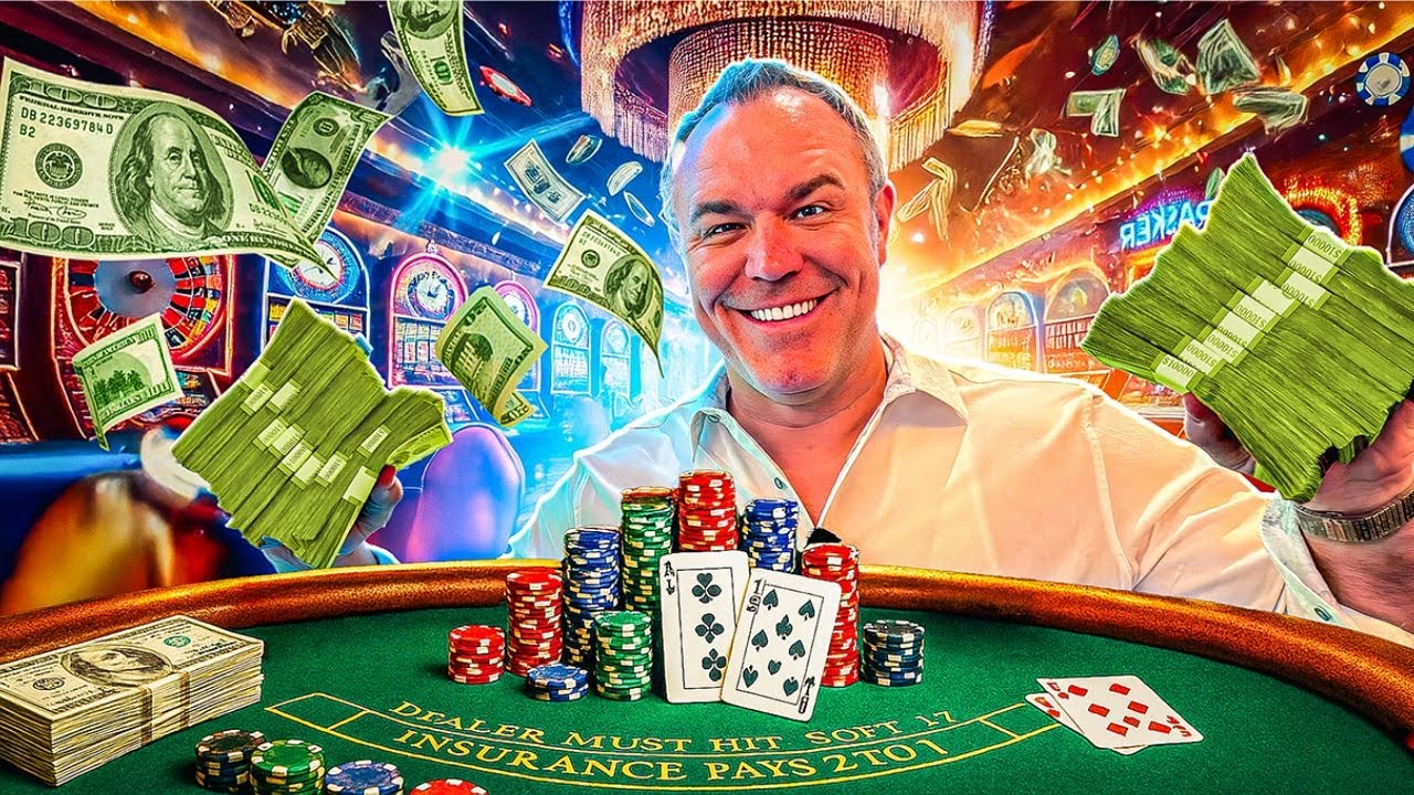 The BLACKJACK Table Win of A LIFE-TIME