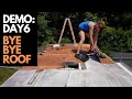 Rv roof  water damage removal demo day 6