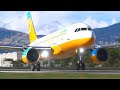 Airplane Flight Through High Mountains In Microsoft Flight Simulator 2020 (MSFS)