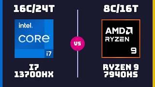 Intel Core i7 13700HX vs AMD Ryzen 9 7940HS – CPU Comparison