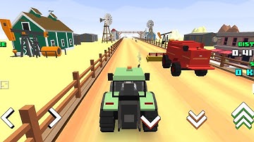 Blocky Farm & Racing 2020 Android / Ios GamePlay