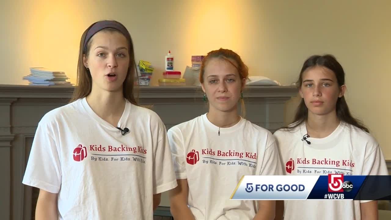Sisters start Kids Backing Kids, host school supply drive