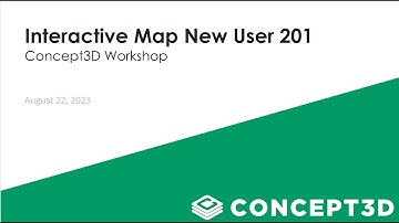 Concept3D Interactive Map New User 201 Workshop