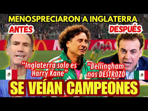 ANTES Y DESPUÉS  ¡SE BURLARON DE INGLATERRA... Y TERMINARON ELIMINADOS DEL MUNDIAL!