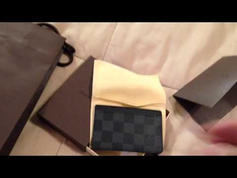 Louis Vuitton Card Holder Damier Graphite 