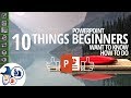 10 Things PowerPoint Beginners Want to Know How to Do