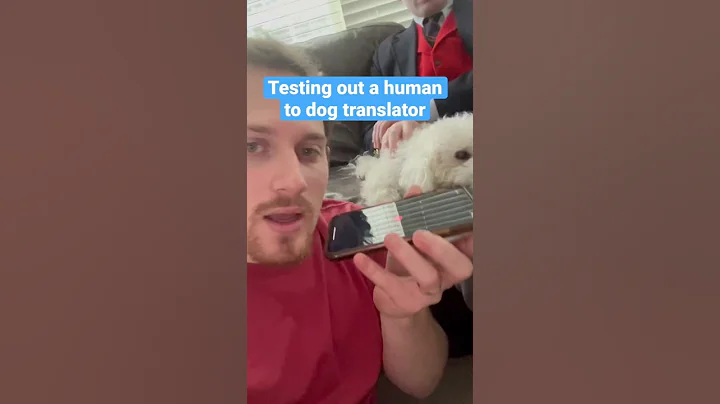 Testing a Human to Dog Translator!
