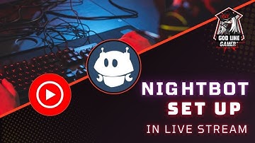 How To Active Nightbot in live Stream !! 2 Step To Setup Nightbot !! Comment for Next Part 2