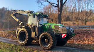 Kotschenreuther Forsttraktor Systemschlepper Bei Der Gewässerpflege Am Bauhof