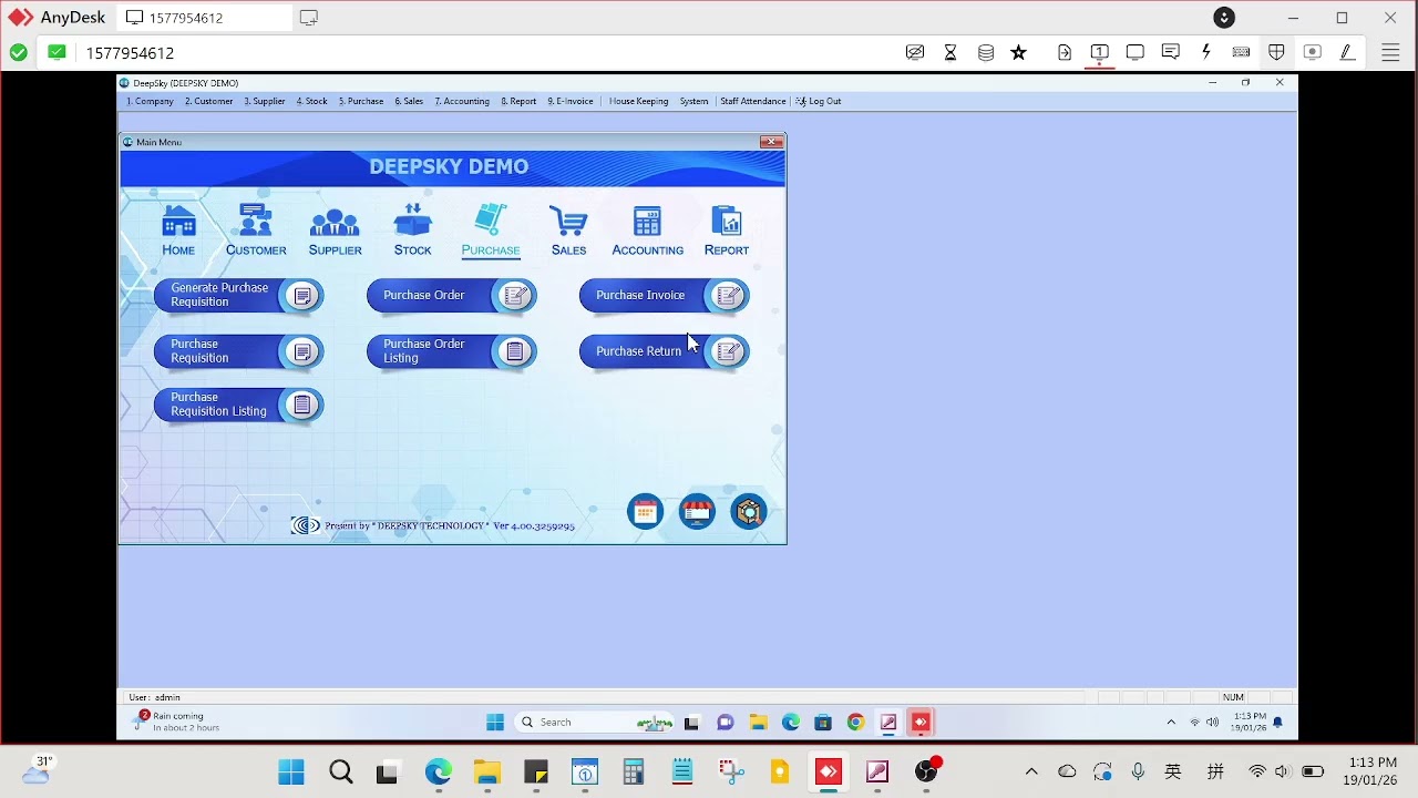 DSBS - batch number control (malay)