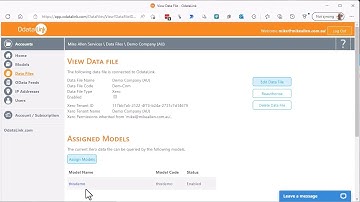Create OdataLink Connection for Xero4PowerBI