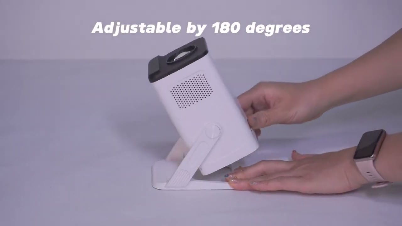 PG310 Smart Android TV Projector 4K 300 ANSI WiFi 6 & BT5.4, Short Throw Portable Mini Projector