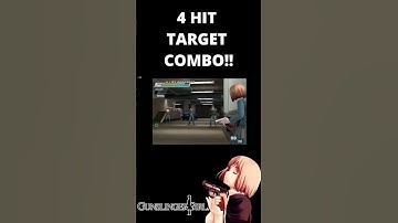 4 Hit Target Combo💫💫💀 #playstation2  #retrogaming #gunslinger #girlslingergirl