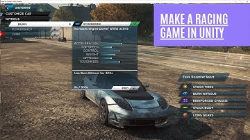 Make A Racing Car Game In Unity Easy and Fun Complete Walkthrough