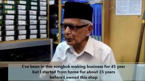 the songkok maker (Backup)