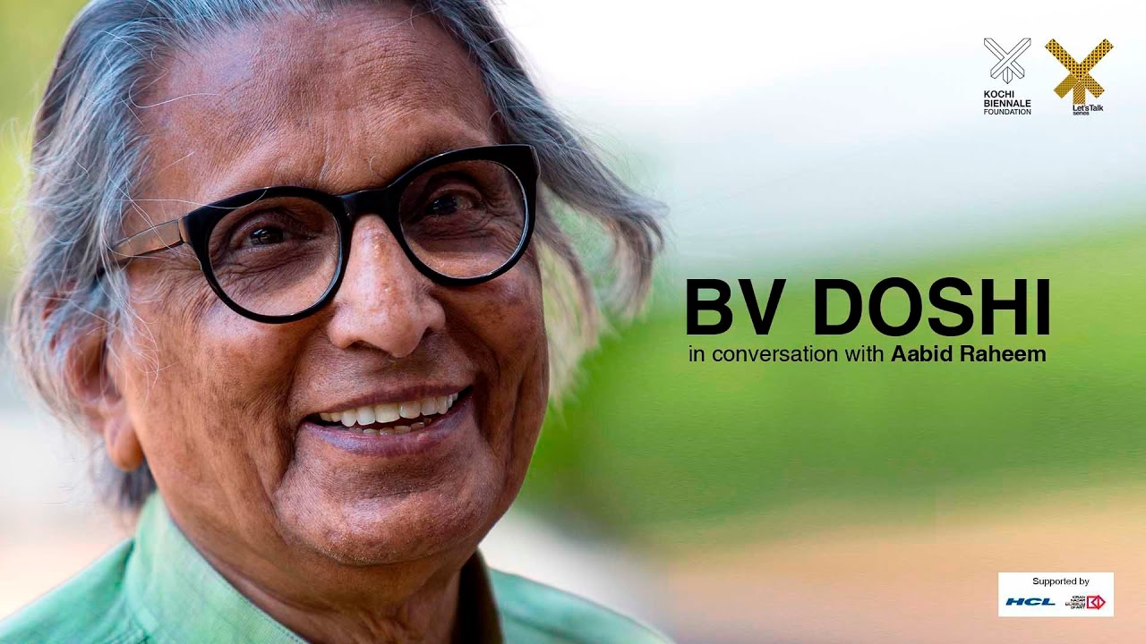 Let's Talk: BV Doshi in Conversation with Aabid Raheem