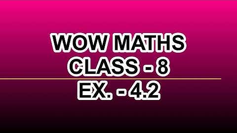 WOW MATHS - CHAPTER 4 - PLAYING WITH NUMBERS . EX-  4.2 , QUESTION 3 (B)