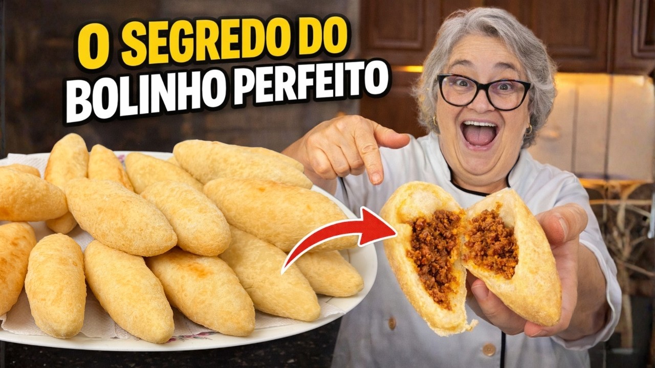 Como fazer BOLINHO DE AIPIM com MASSA PROFISSIONAL (SEGREDOS REVELADOS)