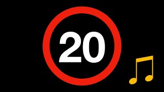 20 Second Music Countdown Timer - The Master Trainer