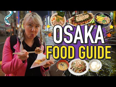 Osaka Tours  👑🐷 Street Food And Local Restaurant Guide