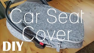 Fitted, Structured Car Seat Cover Tutorial