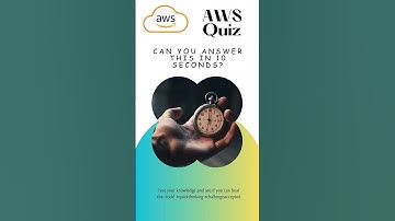 ⏳ Time’s Running Out! Answer This AWS Storage Question Now! - Q6 #aws #awscertification #cloud
