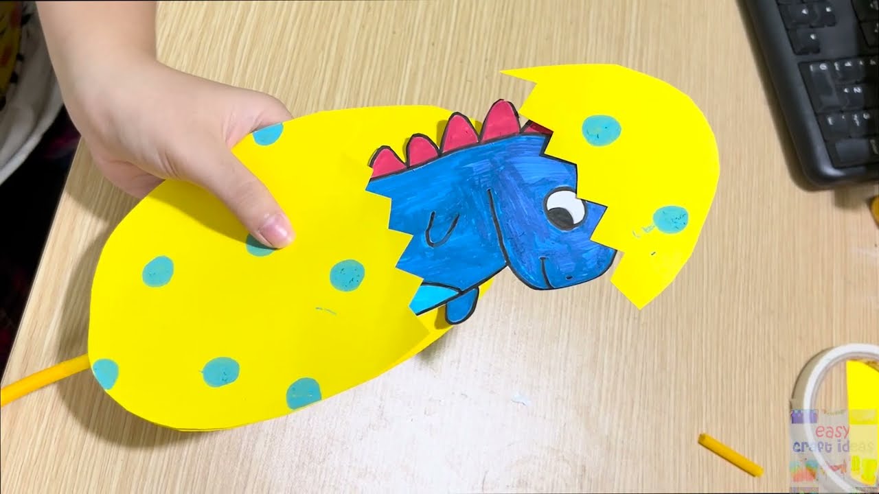 How to Make Dinasour Egg | Esae Craft