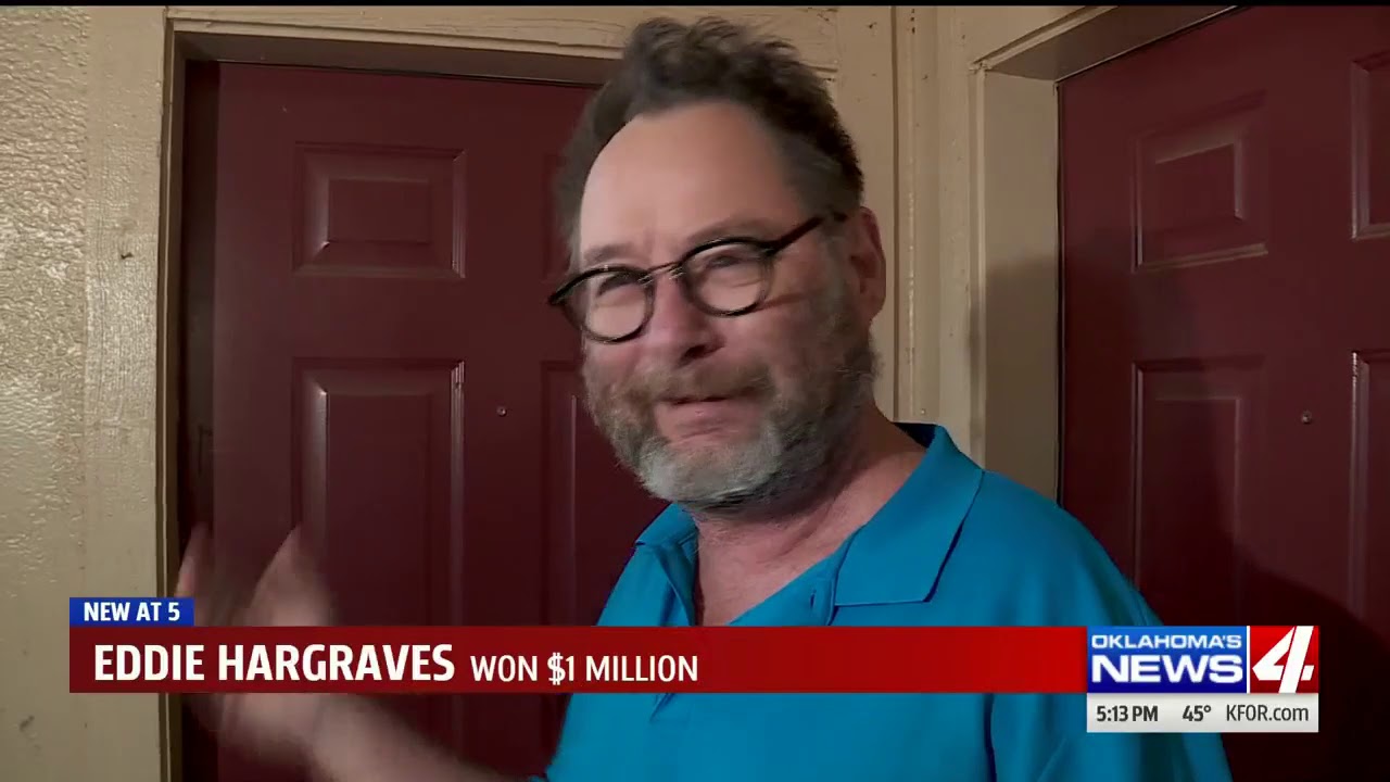 KFOR-TV Covers Publishers Clearing House $1,000,000 Winner Edward Hargraves