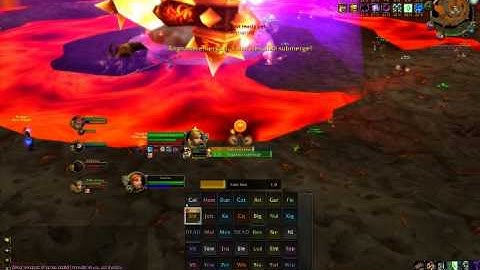 Team Plague vs Ragnaros(v1.0), Priest PoV (Feenix - Emerald Dream)