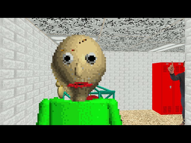 First Gameplay Back WHAT EVEN IS THIS GAME!?  Baldi's Basics In  Education and Learning 