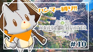 【Monster Hunter: World】画面酔いぬいぐるみはハンマー使いになりたい！！#10【モンスターハンターワールド】